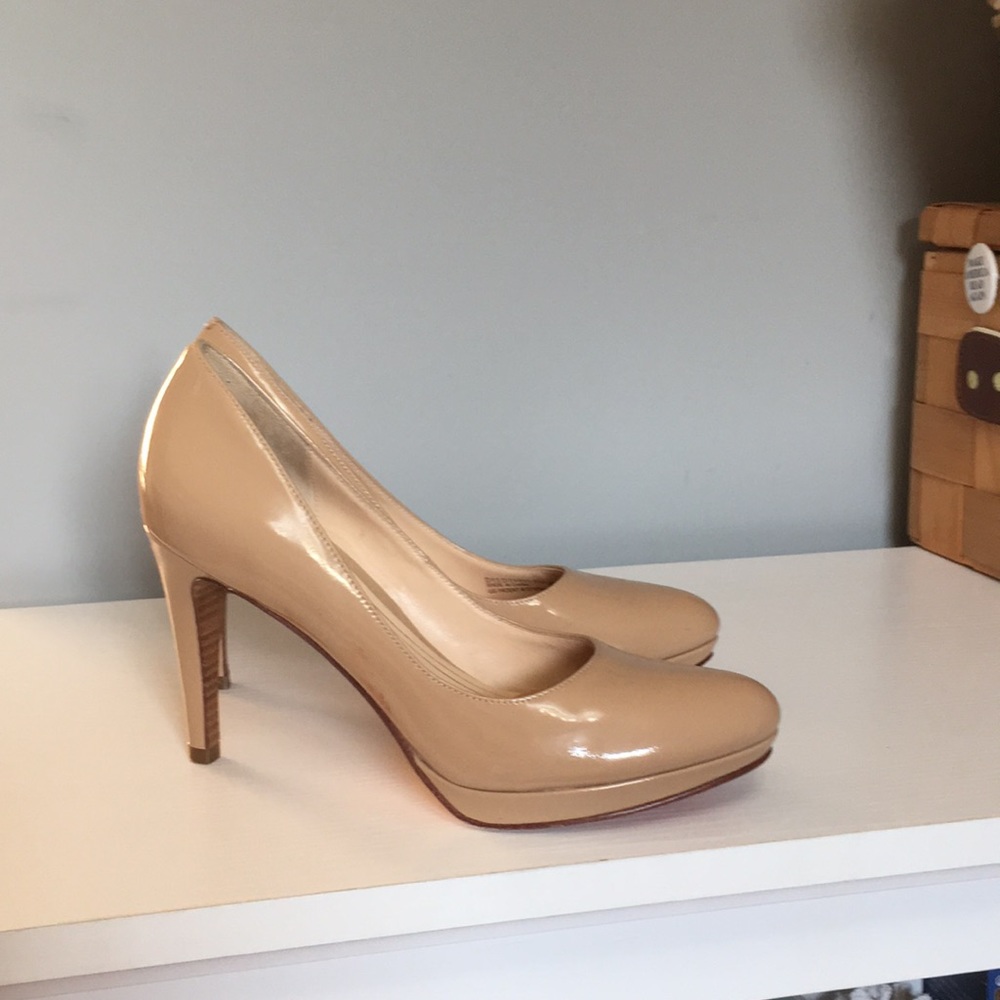 Cole Haan nude Nike Air pumps